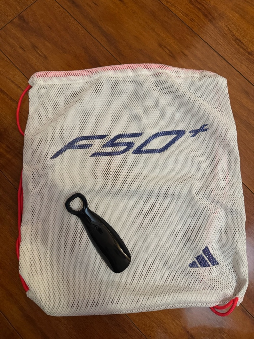 adidas F50 Pink and Teal Soccer Cleats - Picture 5 of 6